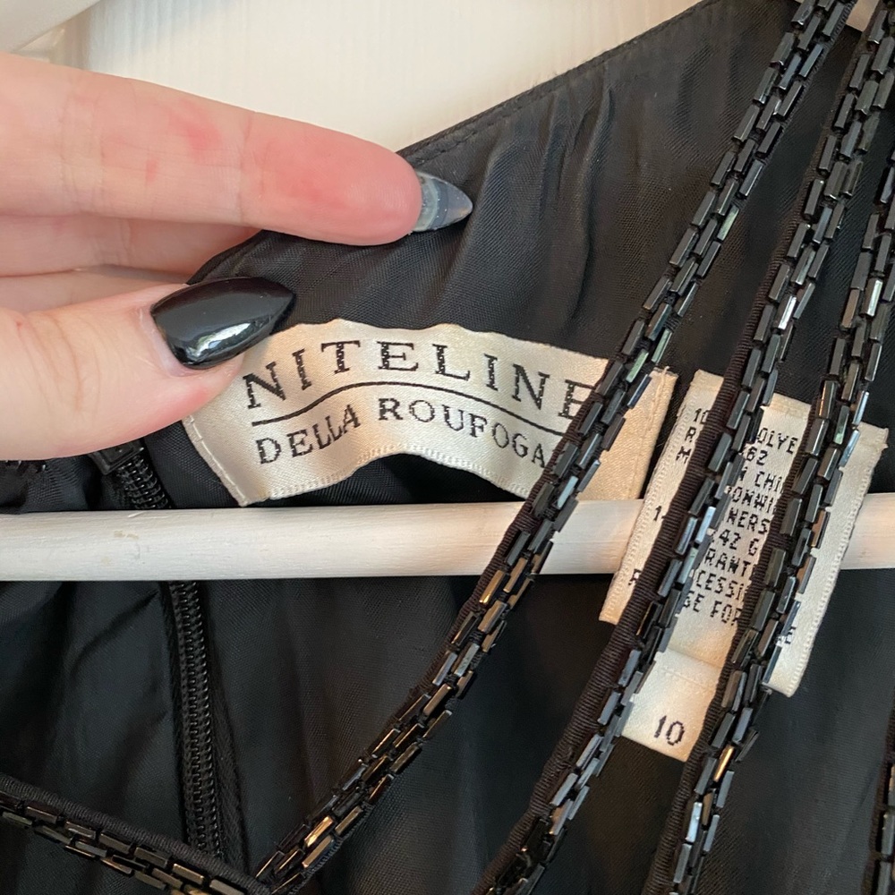 Niteline Della Roufogali Black Dress - Picture 5 of 8